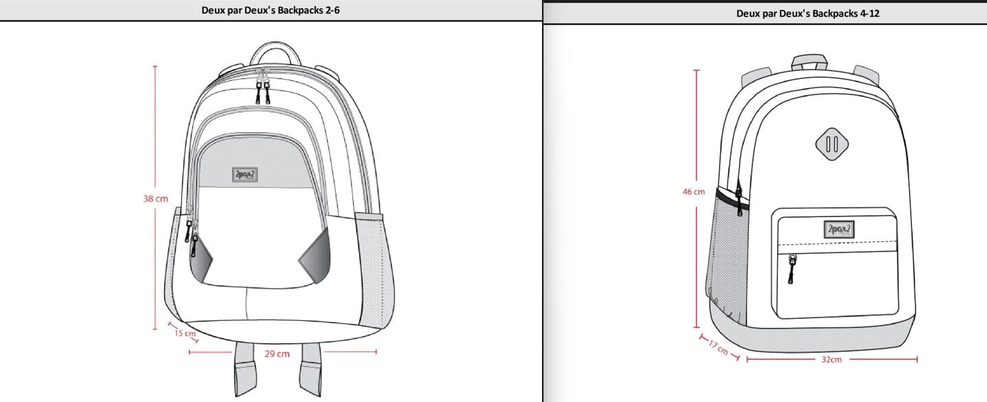 Kids Backpack Smiley Face Girl