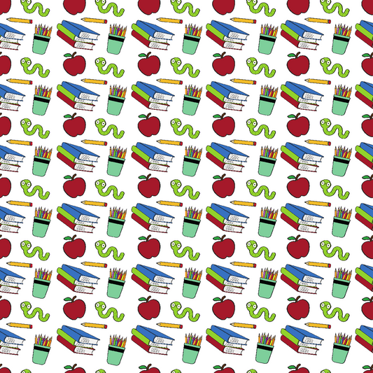 Craft HTV  Little Bookworm Pattern