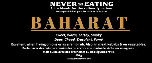 Never Not Eating Baharat Spice Blend