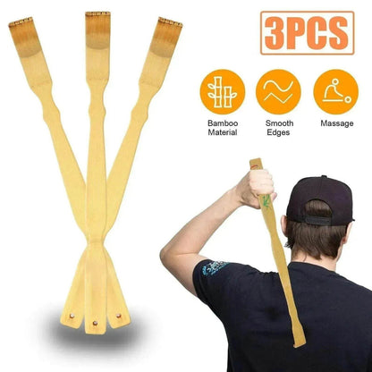 Bamboo Back Scratcher Itch Relief Tool