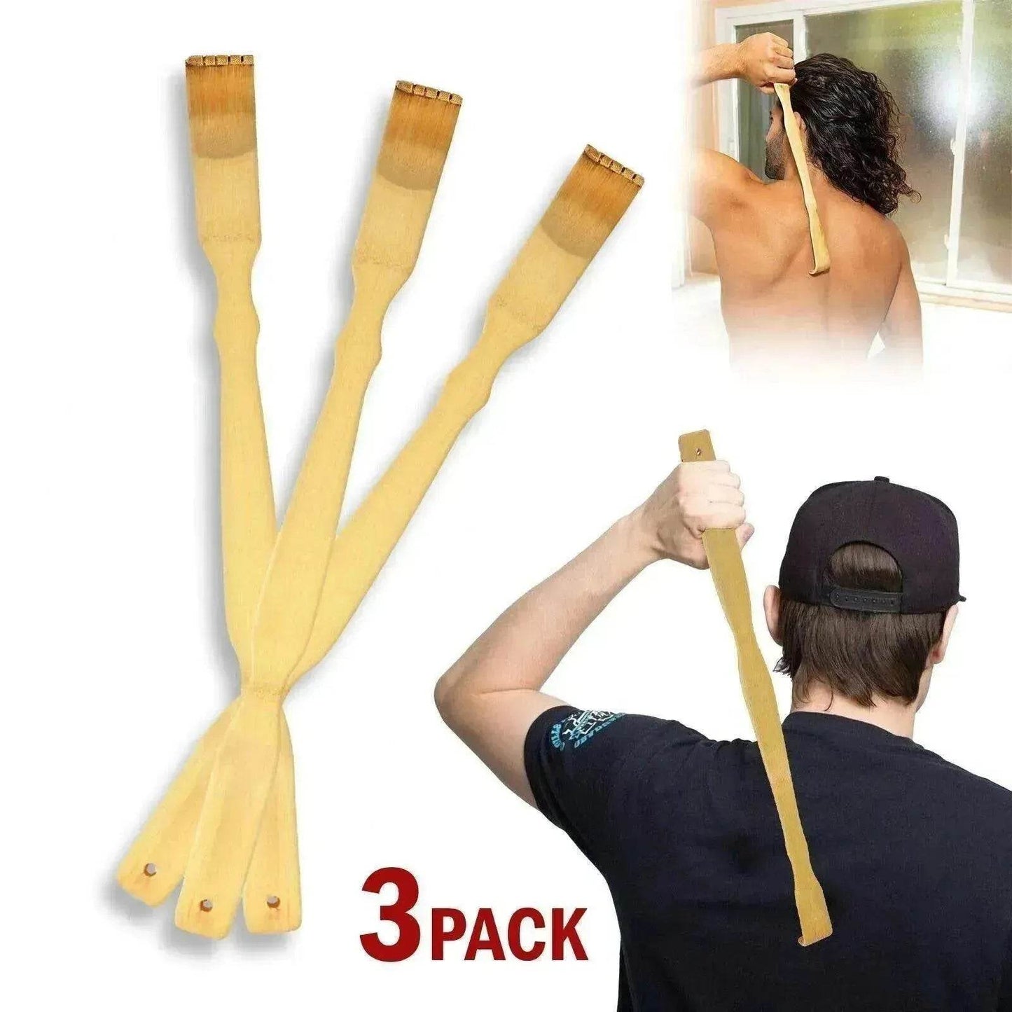 Bamboo Back Scratcher Itch Relief Tool
