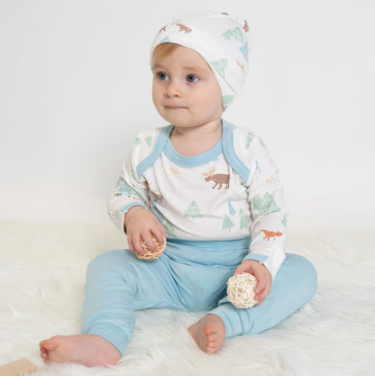 Bamboo Knot Hat (Moose Woods Print)