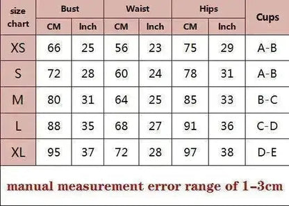 Beach Bath Breathable Banded Bikini Swimsuit