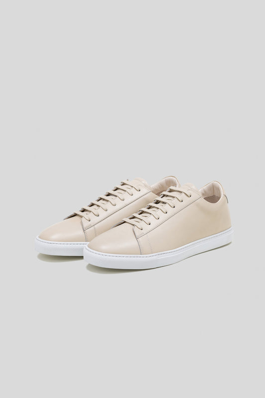 Beige Calfskin Città Sneaker