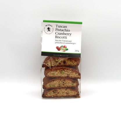 Biscotti - Pistachio Cranberry