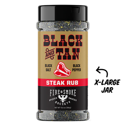 Fire & Smoke Society Black & Tan Steak Rub