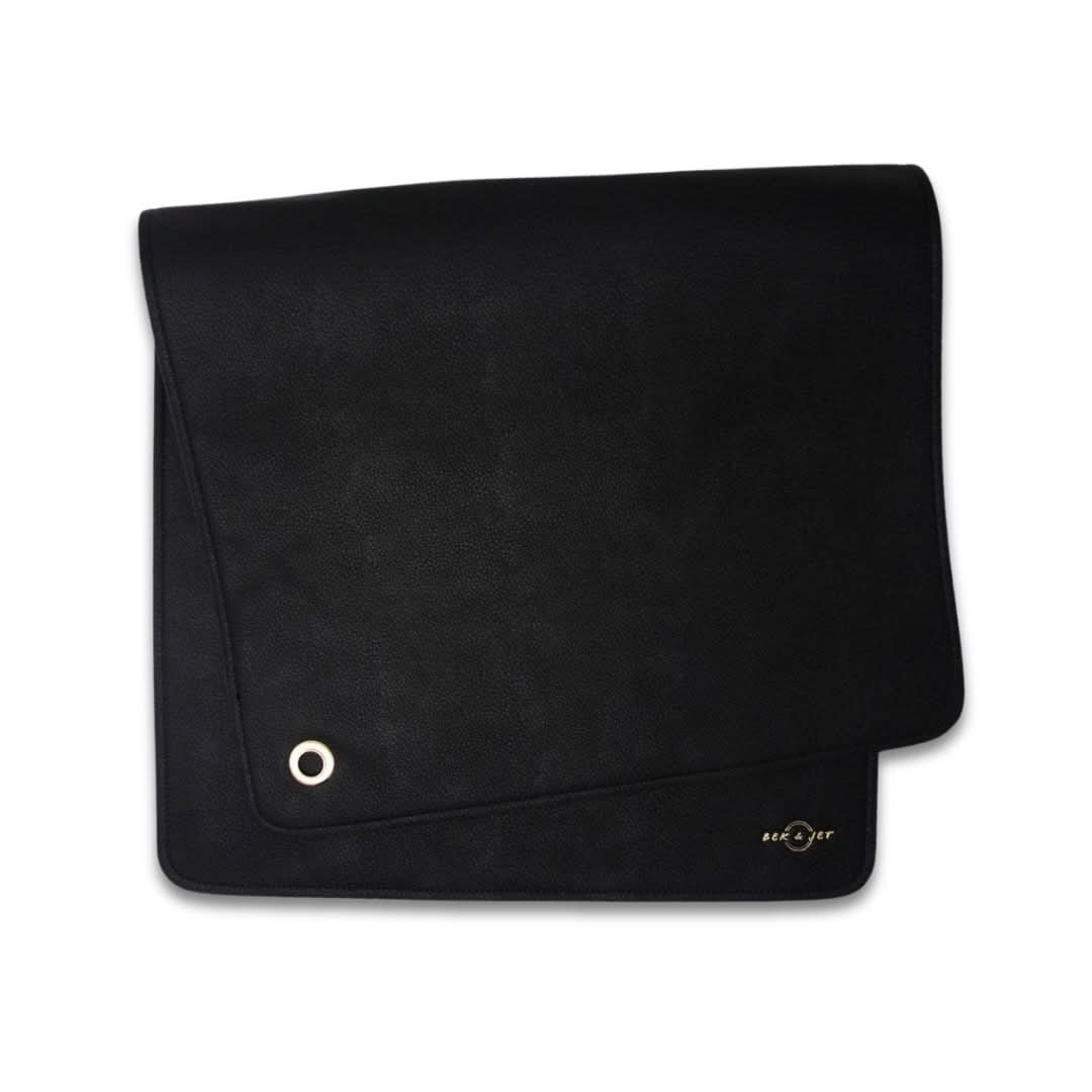 Vegan Leather Changing Mat | Blue