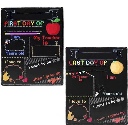 Blackboard First Day Of School Wooden Craftwork