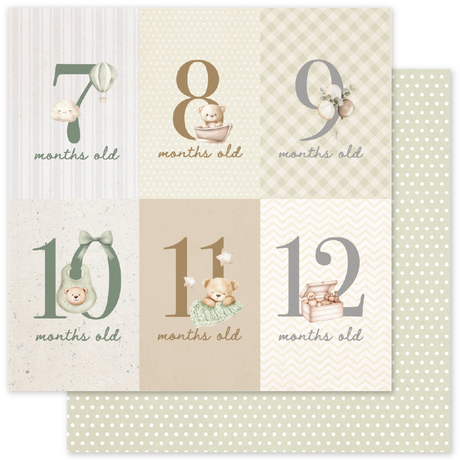 Collection de papiers Boho Baby Basics 6x6 35098