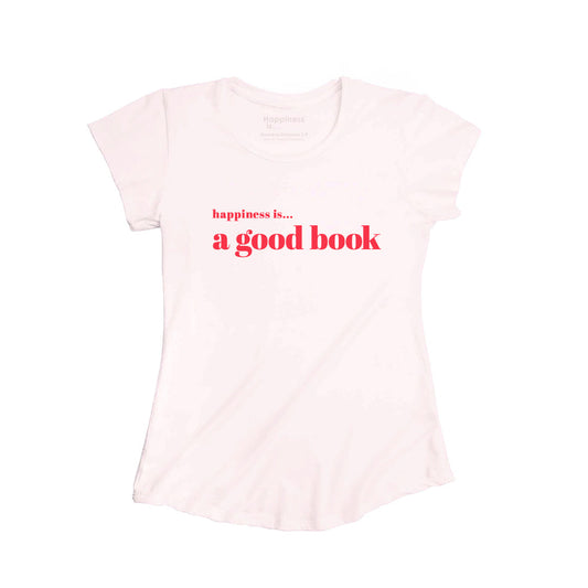 T-shirt en bambou Good Book pour femme, Rose ballerine