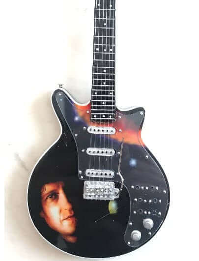 Brian May Signature "New Horizons" Miniature Guitar Replica Collectible
