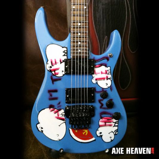 Tom Morello - Miniature de guitare de collection réplique "Arm The Homeless"