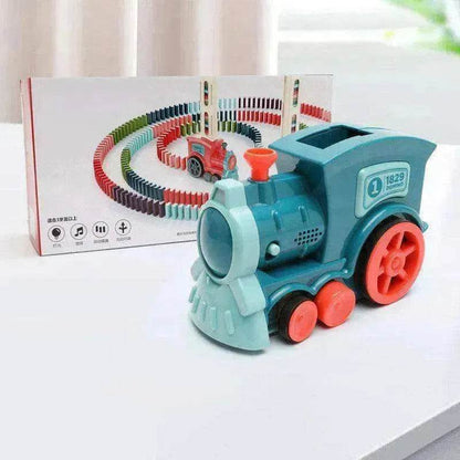 Building Blocks Train Toy Baby Car Puzzle Automatic Release