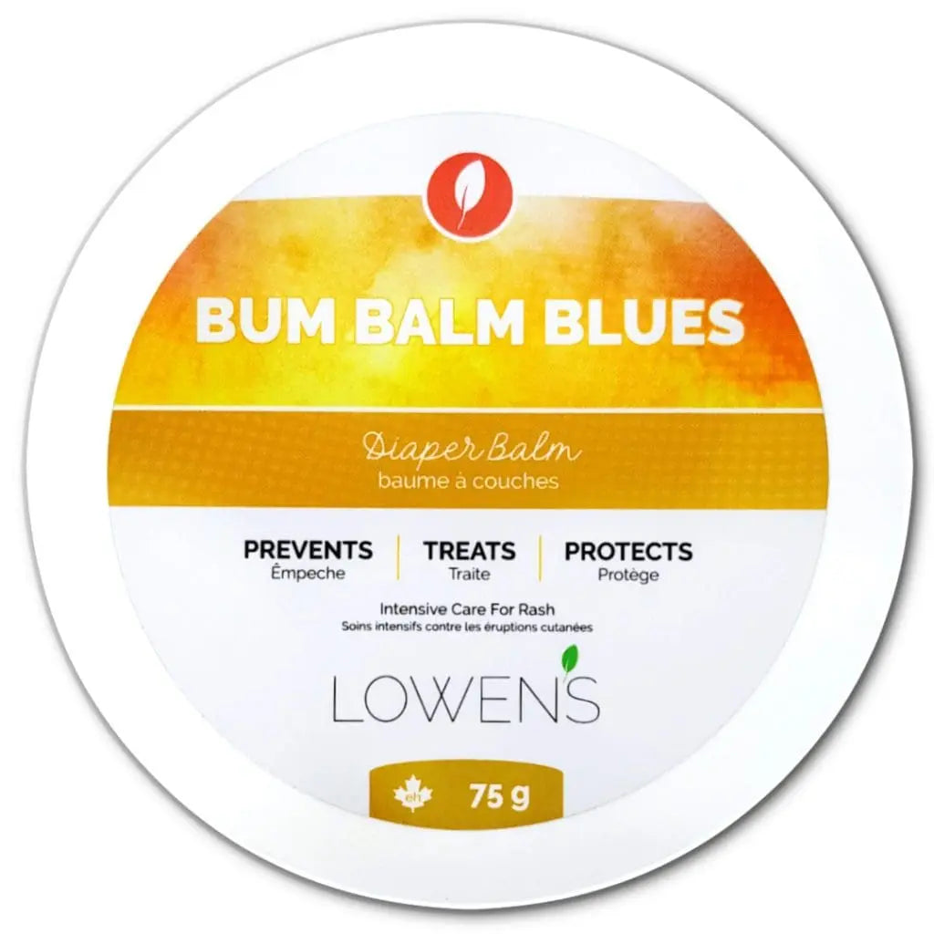 Natural Diaper Balm - Lowen's Award Winning Bum Balm Blues