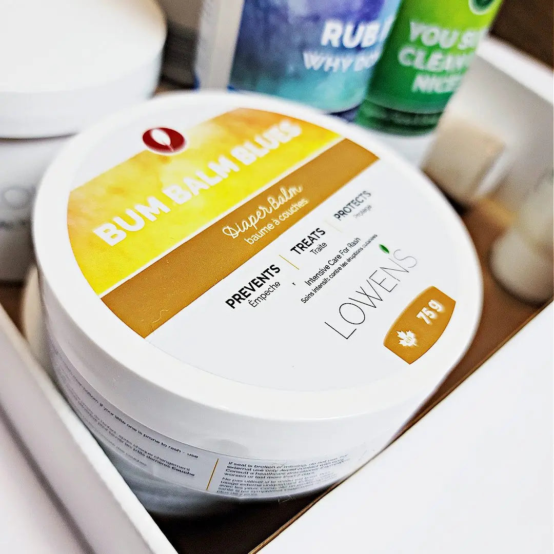Natural Diaper Balm - Lowen's Award Winning Bum Balm Blues