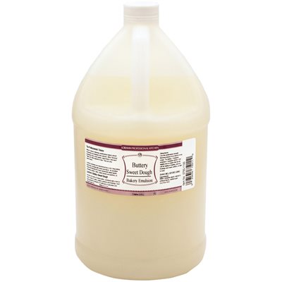 Buttery Sweet Dough Bakery Emulsion - 4 oz. - 16 oz. - 1 Gallon - 5 Gallons - Bakery Emulsions Canada - Ships Free Within Canada on Orders Above CAD $199