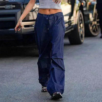Acheter un jean cargo baggy taille basse pour femme
