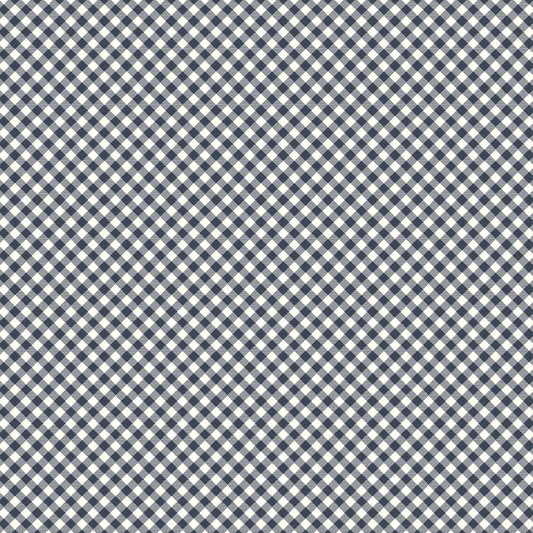 Riley Blake -  Bloomberry - Gingham - Midnight