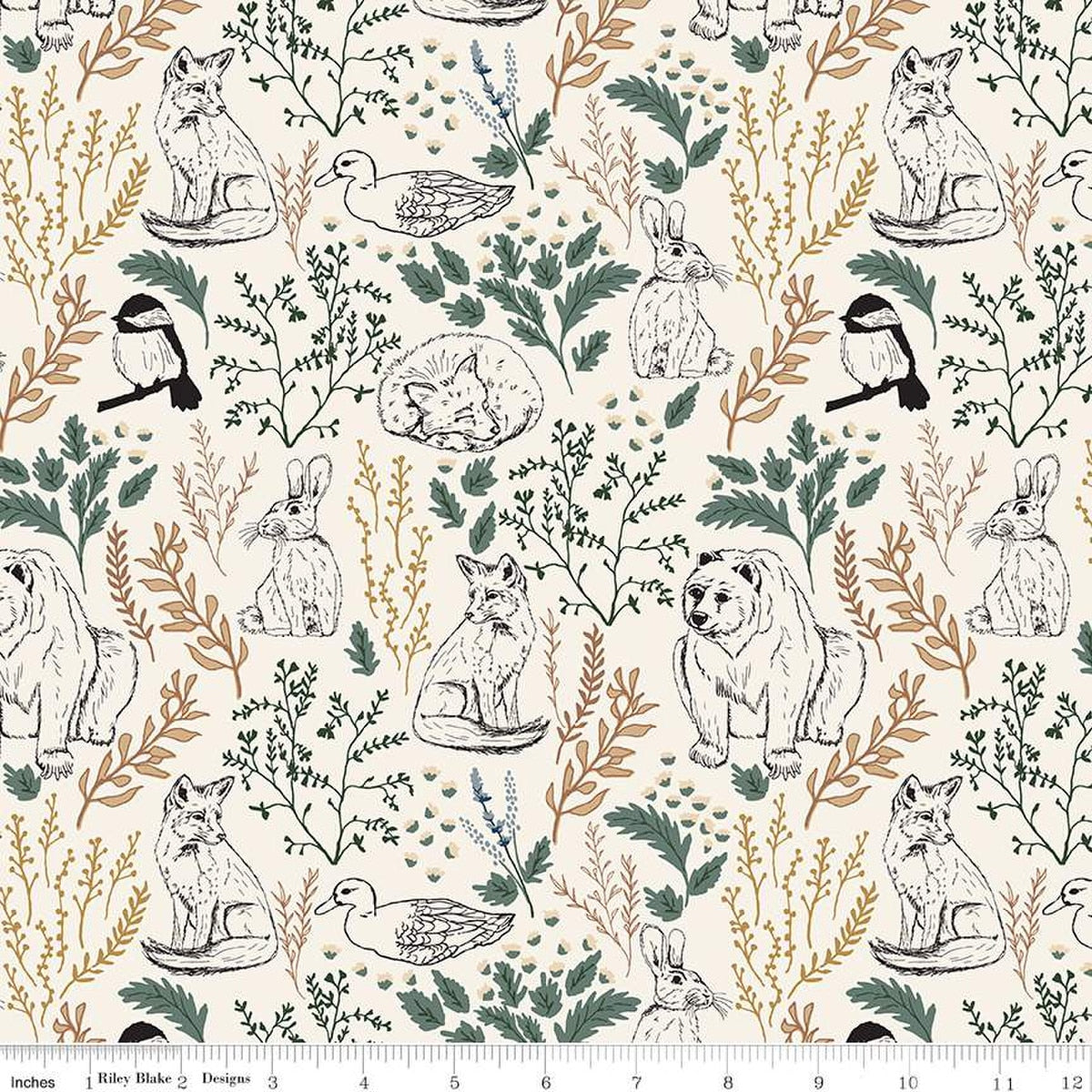 Riley Blake - Let's Wander - Main Cream - C16880-CREAM