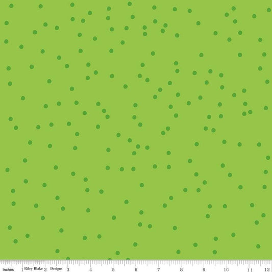 Riley Blake - On the Dot - Kiwi