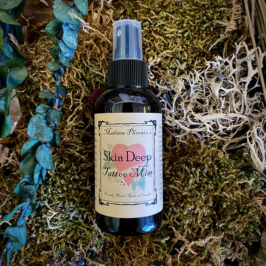 Vaporisateur cicatrisant entièrement naturel pour tatouages Skin Deep