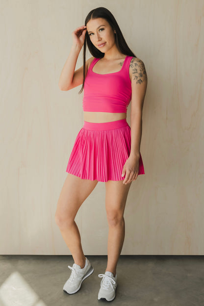 Micro Pleated Skirt