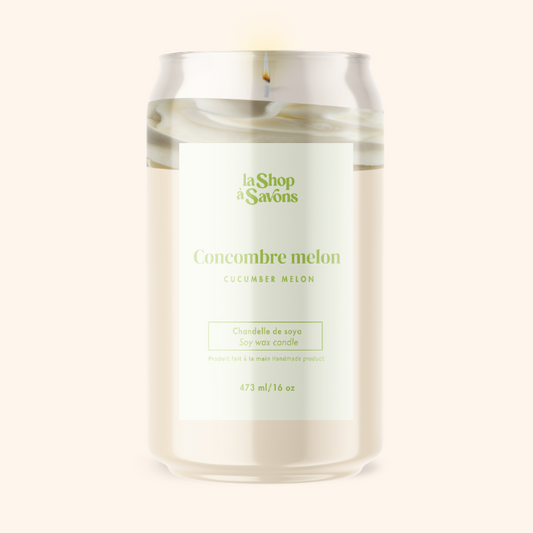 Soy Candle 16 oz - Cucumber Melon