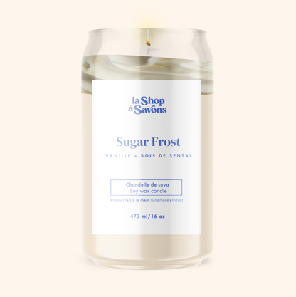 Chandelle de soya 16 oz - Sugar Frost