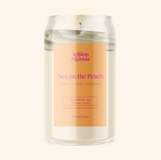 Soy Candle 16 oz - Sex on the Peach