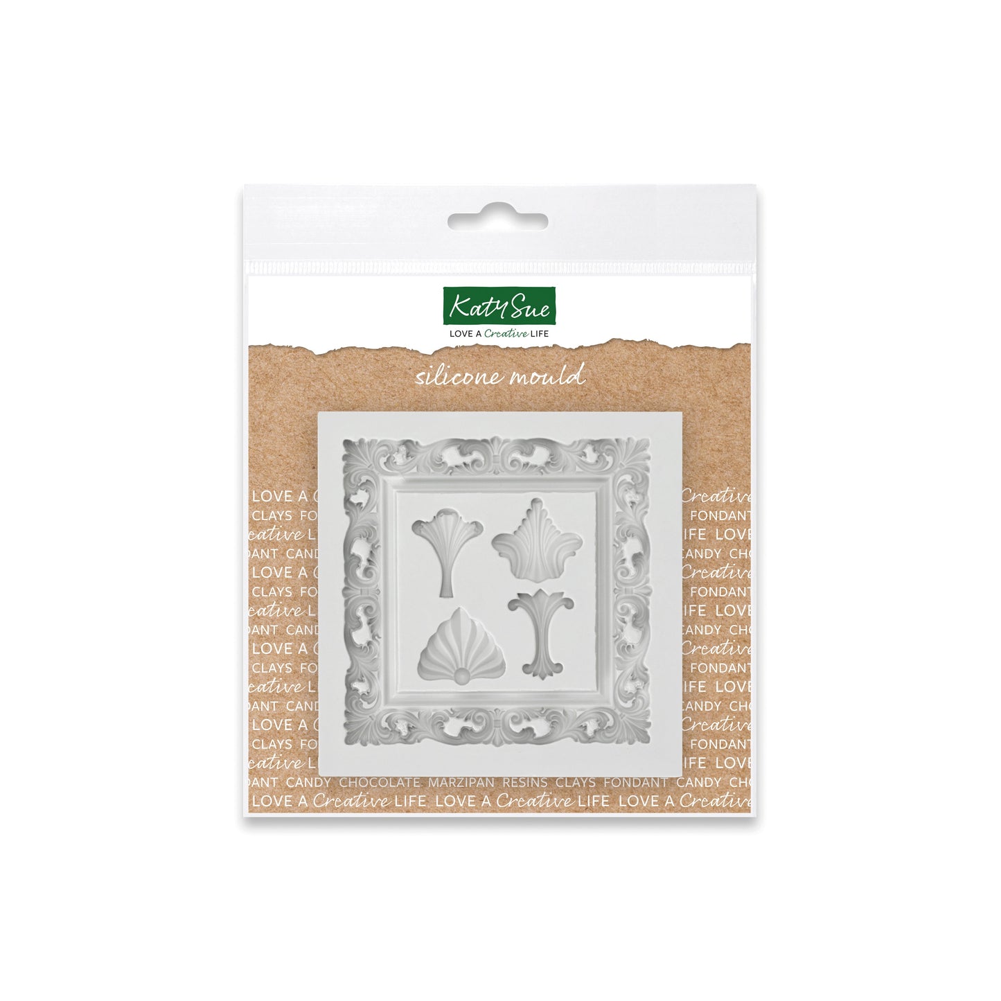 Square Frame and Corners Silicone Mould