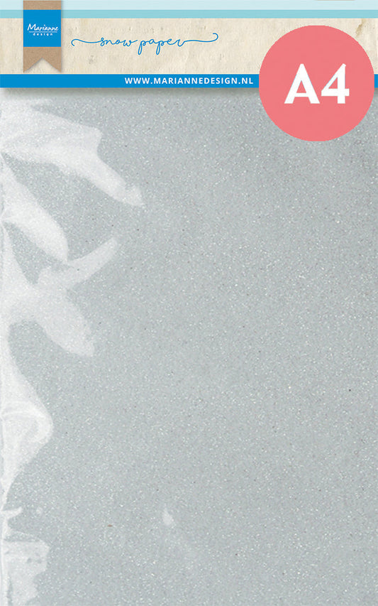 Marianne Design Papier de Neige A4