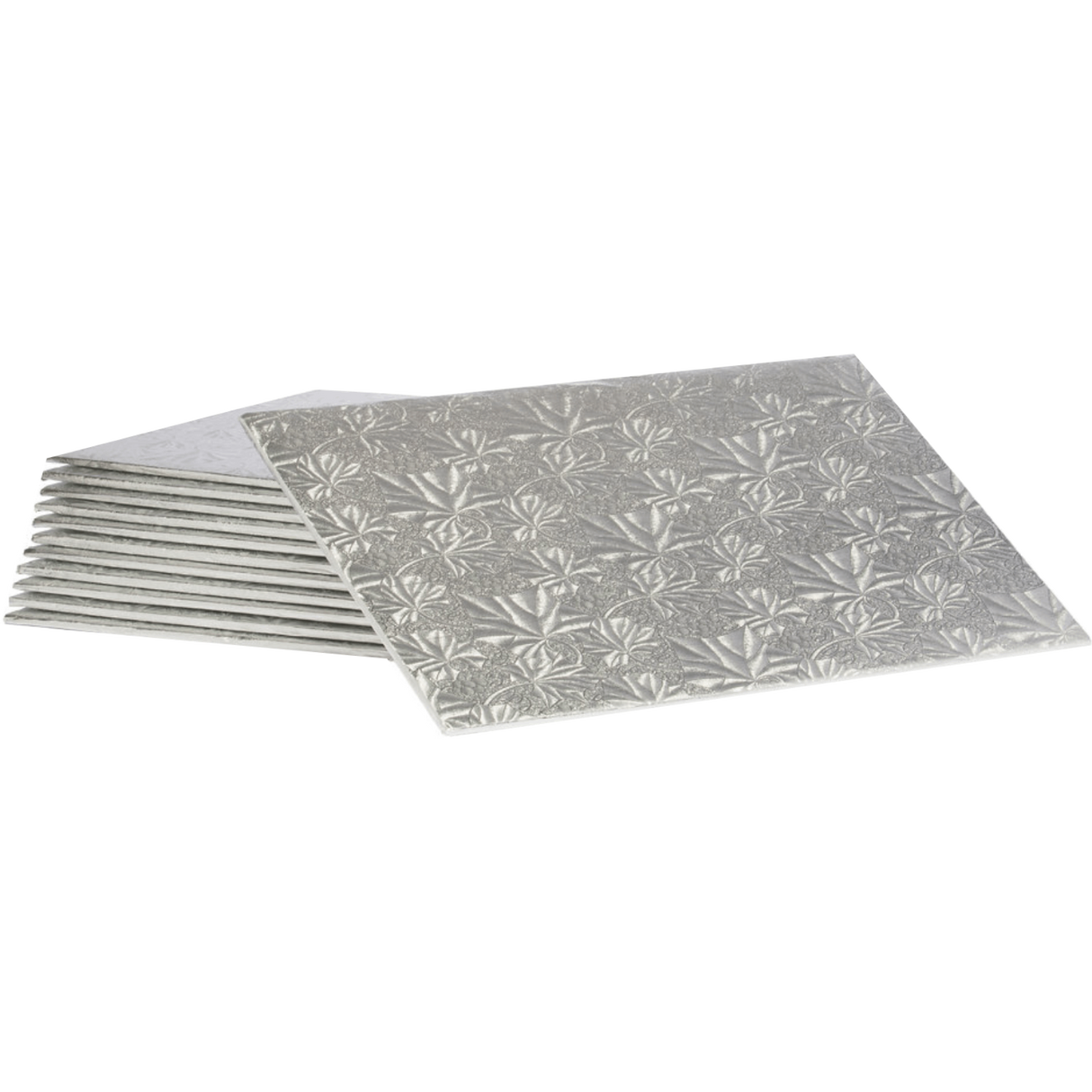Silver Quarter Slab Cake Box