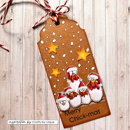 Vaessen Creative • Cutting and Embossing Dies Christmas Ornaments 15pcs