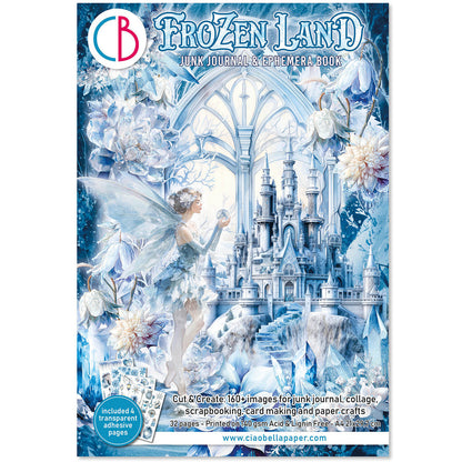 Frozen Land Junk Journal Ephemera Book A4 32/Pkg