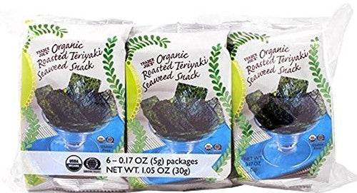 Snack d'algues rôties teriyaki bio Trader Joe's, 30g