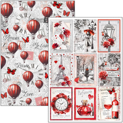 Paris Je t’aime Creative Pad A4 9/Pkg