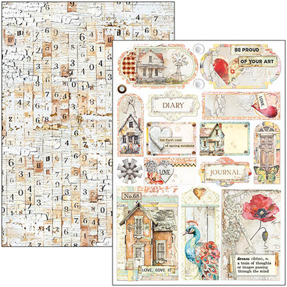 Majestic Dream  Creative Pad A4 9/Pkg