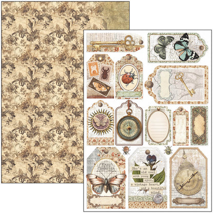 Cabinet Of Curiosities Creative Pad A4 9/Pkg