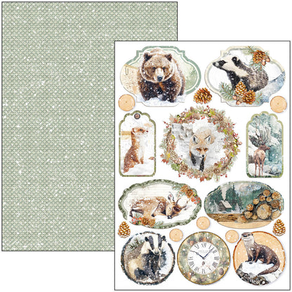 Forest Tales Creative Pad A4 9/Pkg