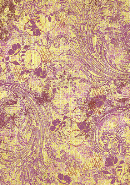 Deluxe Ethereal Paper Gold A4 5/Pkg