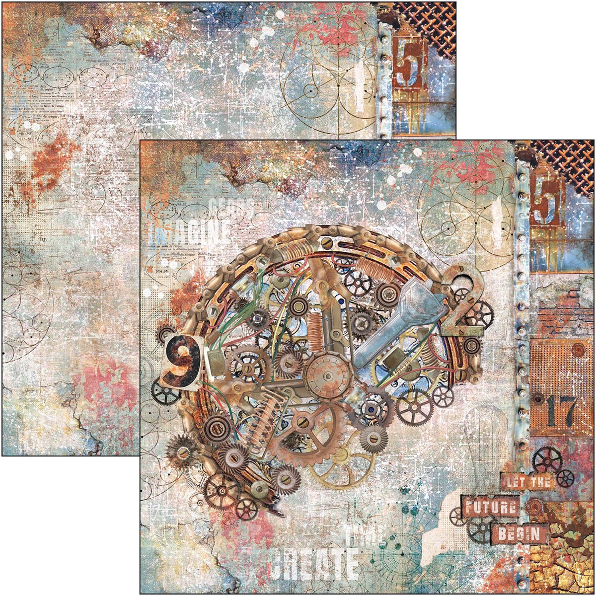 Ciao Bella Engine Of The Future Pad 8x8 12 Blocs/Paquet