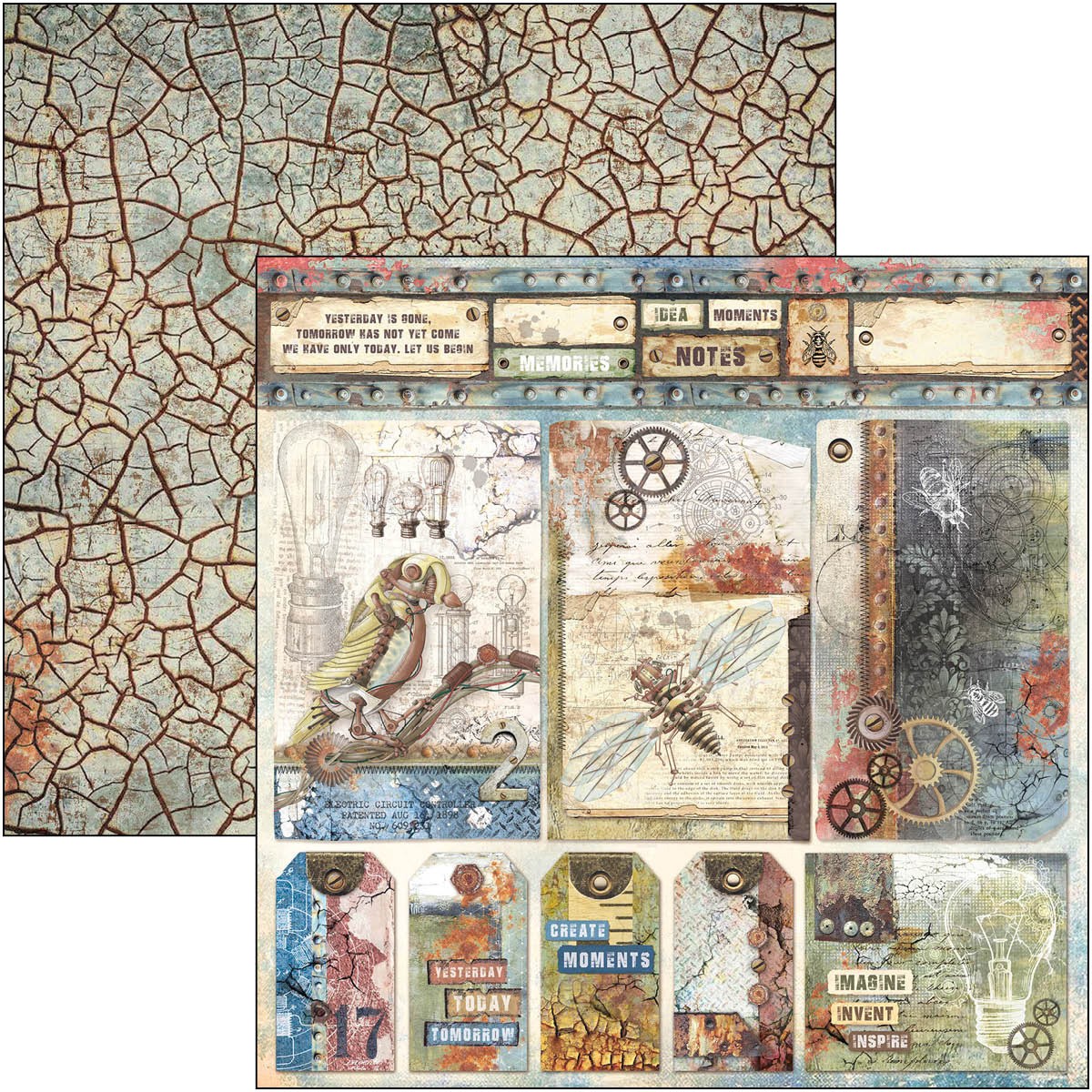 Ciao Bella Engine Of The Future Pad 8x8 12 Blocs/Paquet