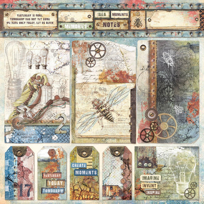 Ciao Bella Engine Of The Future Pad 8x8 12 Blocs/Paquet