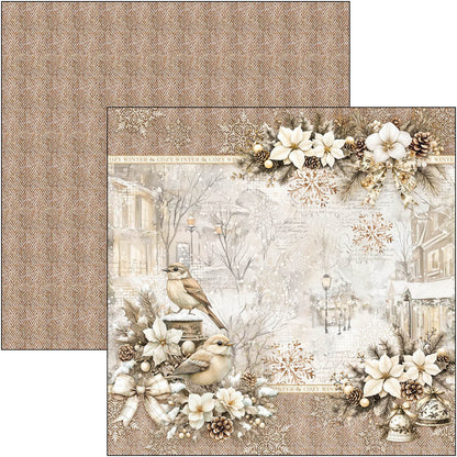 Winter Season Pad 8"x8" 12/Pkg