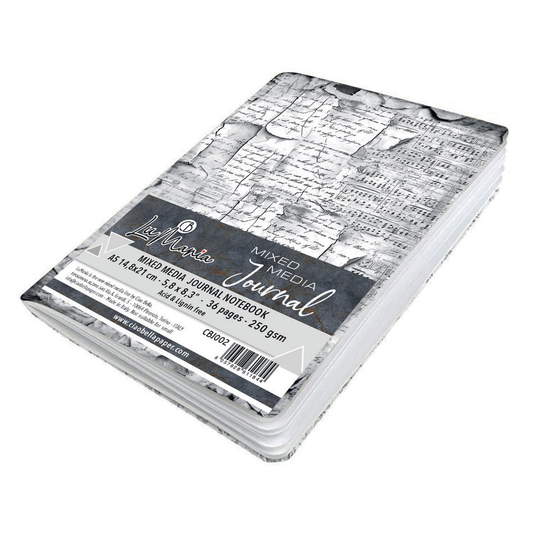 Carnet de croquis mixed media A5 14,7x21 cm 36 feuilles 250 g/m²