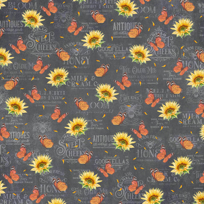 Ciao Bella Farmhouse Garden Paper Pad 12"x12" 12/Pkg
