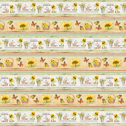 Ciao Bella Farmhouse Garden Paper Pad 12"x12" 12/Pkg