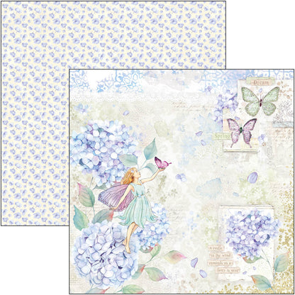 Ciao Bella Enchanted Land Paper Pad 12"x12" 12/Pkg