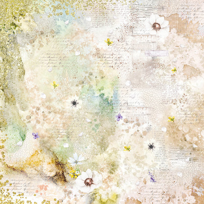 Ciao Bella Enchanted Land Paper Pad 12"x12" 12/Pkg