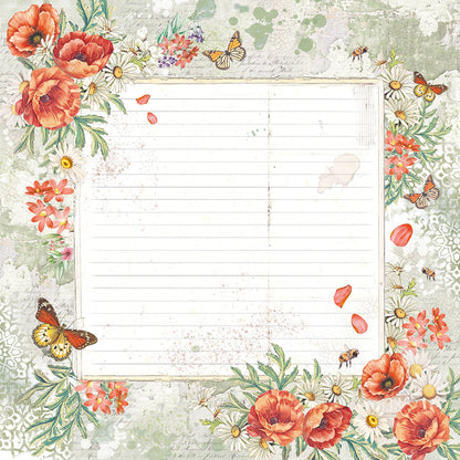 Ciao Bella Enchanted Land Paper Pad 12"x12" 12/Pkg